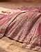 Georgette Embroidered Lehenga (Pink), detail close-up