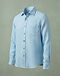 Linen Beach Shirt - Sky Blue (Sky Blue), product photo