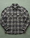 Flannel Overshirt - Plaid (Grey Plaid), flat-lay view