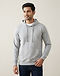 Lightweight Jersey Hoodie (Light Grey), worn or held by model