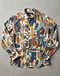Printed Casual Shirt - Abstract (Multi), flat-lay view