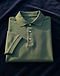 Heritage Texture Polo - Forest Green (Forest Green), product photo