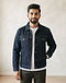 Heritage Denim Trucker Jacket (Indigo), worn or held by model