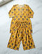 Ethnic Print Kurta with Palazzos (Yellow), product photo
