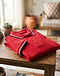 Sport Stripe Polo - Red (Red), lifestyle setting