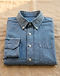 Solid Chambray Shirt - Blue (Blue), product photo