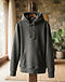 Urban Terrain Fleece Hoodie (Charcoal), lifestyle setting
