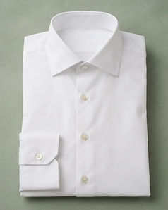 Crisp Poplin Shirt - White (White), product photo