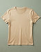Lewista Pima Tee (Champagne), flat-lay view