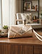 Lewista Evening Clutch (Champagne), lifestyle setting