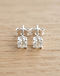 Lewista Stud Earrings (Ivory), flat-lay view