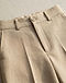 Lewista Wide-Leg Trousers (Champagne), detail close-up