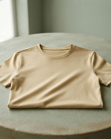 Lewista Pima Tee (Champagne), product photo