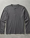 Lewista Henley (Charcoal), flat-lay view