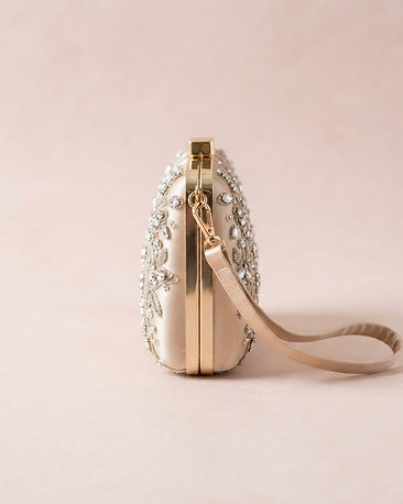 Lewista Evening Clutch (Champagne), product photo
