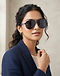 Lewista Aviators (Navy), worn or held by model