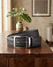 Lewista Formal Belt (Charcoal), lifestyle setting