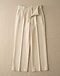 Lewista Wide-Leg Trousers (Champagne), flat-lay view
