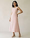 Lewista Midi Dress (Blush), worn or held by model