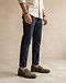 Lewista Loafers (Olive), worn or held by model