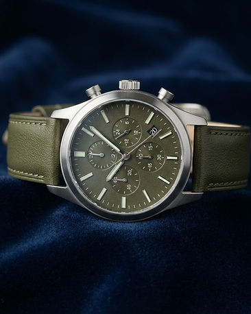 Lewista Chronograph (Olive), product photo