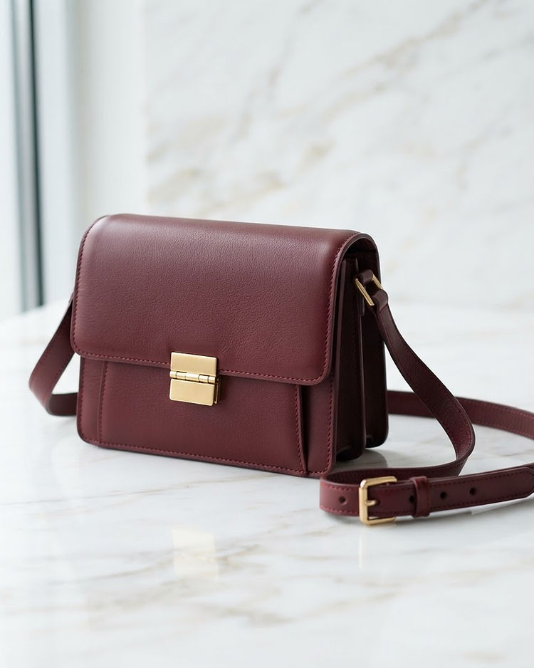 Lewista Crossbody Bag (Burgundy), product photo