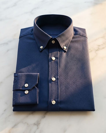Lewista Oxford Shirt (Navy), product photo