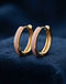 Lewista Hoop Earrings (Blush), product photo