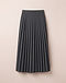 Lewista Pleated Skirt (Charcoal), product photo