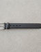 Lewista Formal Belt (Charcoal), flat-lay view