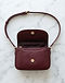 Lewista Crossbody Bag (Burgundy), flat-lay view