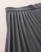 Lewista Pleated Skirt (Charcoal), detail close-up