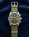 Lewista Chronograph (Olive), flat-lay view