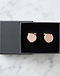 Lewista Cufflinks (Blush), flat-lay view