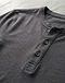 Lewista Henley (Charcoal), detail close-up
