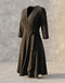 Lewista Wrap Dress (Black), product photo