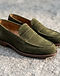 Lewista Loafers (Olive), detail close-up