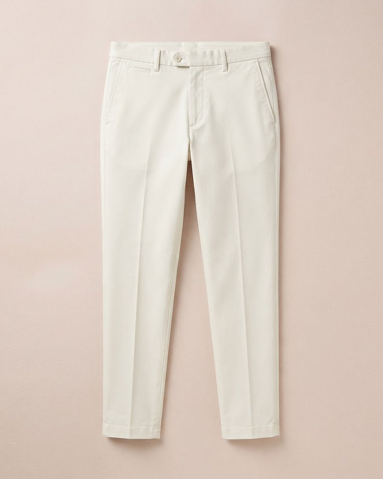 Lewista Chino Trousers (Ivory), product photo