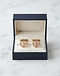Lewista Cufflinks (Blush), product photo