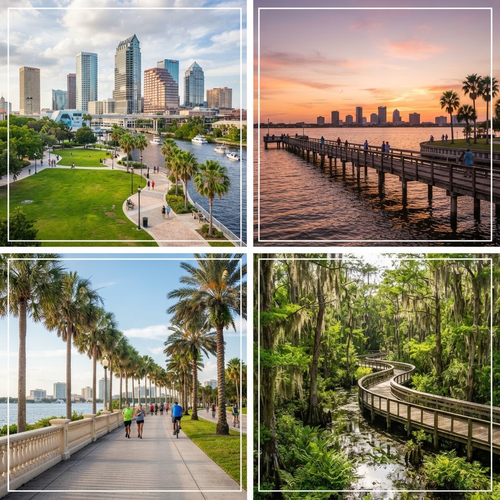 Parks and outdoor spaces in Tampa, Florida