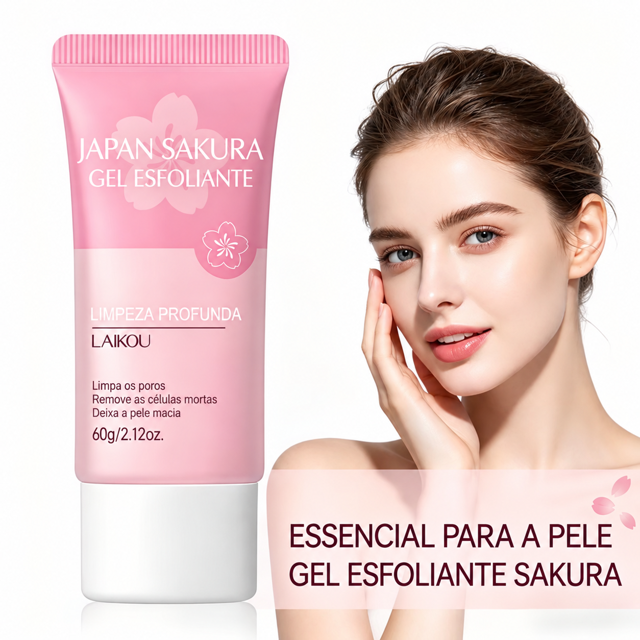 LAIKOU Gel Esfoliante Sakura