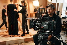 Creative production on set
