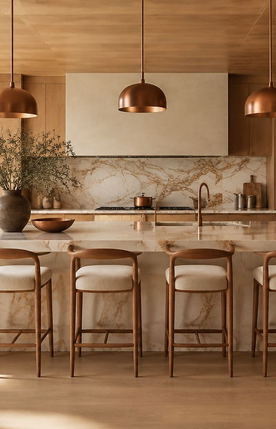 Renovated residential kitchen