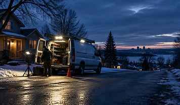 Service Van On-Site
