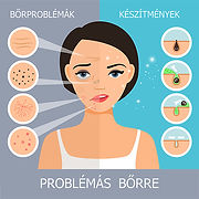 Bőrproblémák és készítmények problémás bőrre