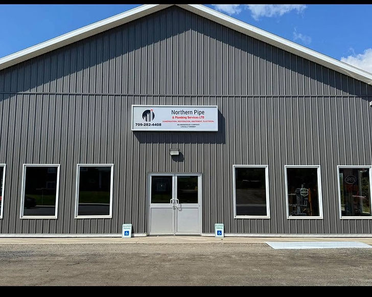 Northern Pipe & Plumbing Services building in Wabush