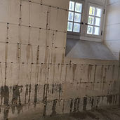 Injection du fongicide en quadrillage