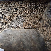 Cave après traitement des murs et du sol