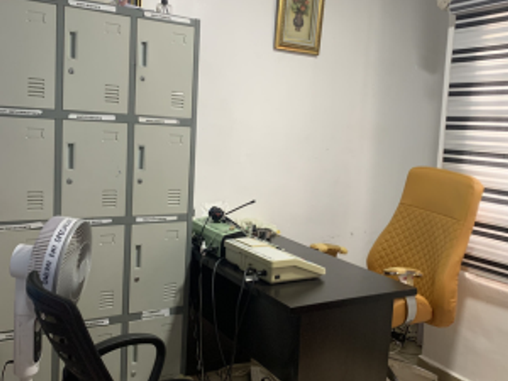 Audiology room at Owerri ENT Specialists Clinic