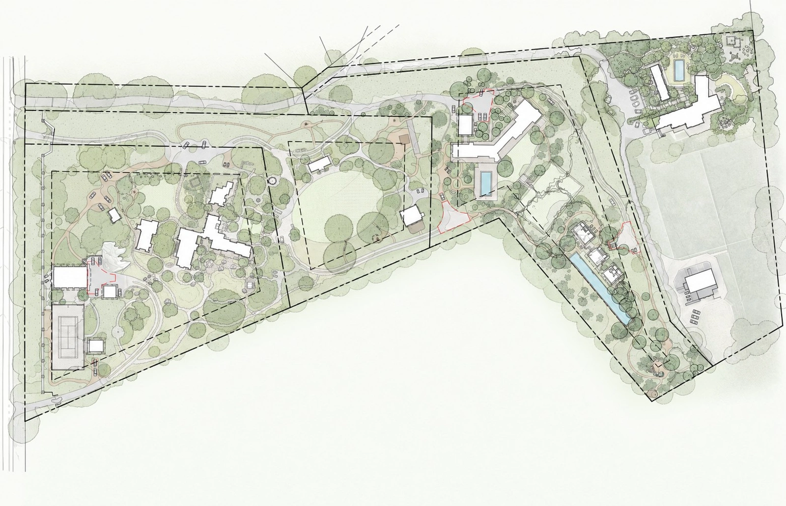 Proposed site plan